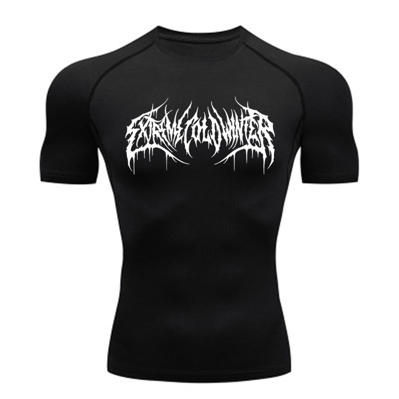 Sports Breathable Tights - Black / L - T-Shirts