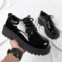 Business Casual Leather Shoes - Schuhe