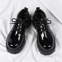 Business Casual Leather Shoes - Schuhe
