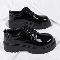 Business Casual Leather Shoes - Schuhe