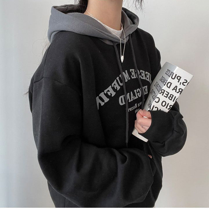 Fleece Padded Top - 715 Black With Fleece Lining / L - Baggy