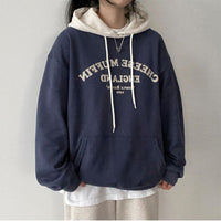 Fleece Padded Top - 715 Blue Thin / L - Baggy