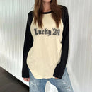 Long Sleeve Casual Sweatshirt - Baggy