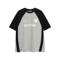 Sleeve T-shirt - Gray / L - Baggy