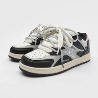 Thick Rope Low-top Sneakers Versatile Shoes - R036 Black And Gray / 39 - Schuhe