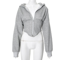 Women’s Clothing Long-sleeve Zipper - Baggy